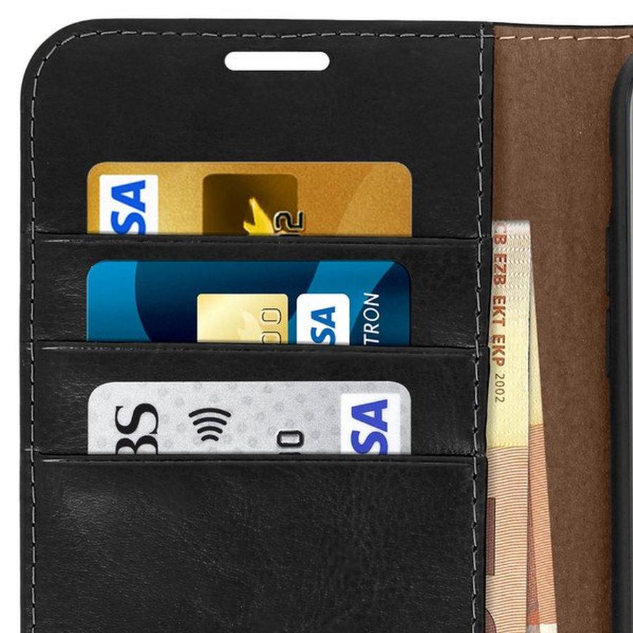 Avizar  Custodia Pelle Nera iPhone XS Max 