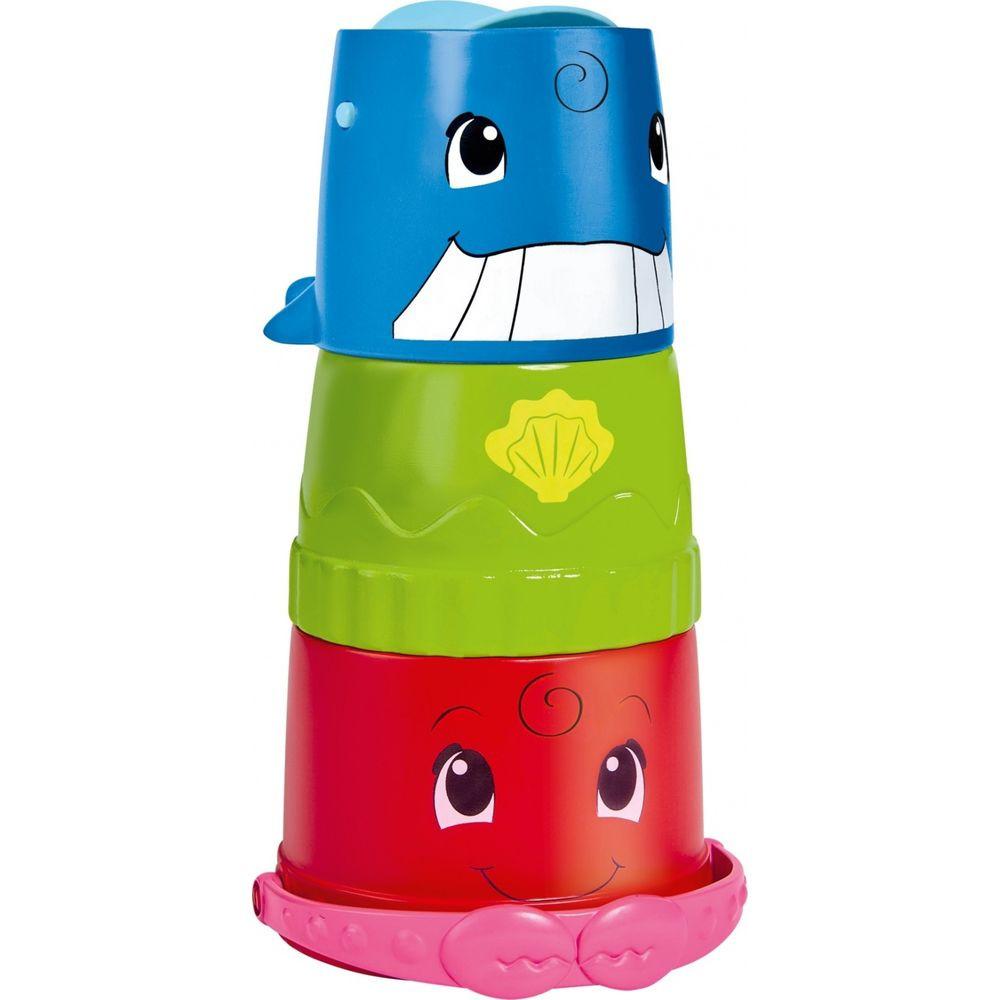 Image of ABC Eimerchen mit Stapelbecher Multicolor