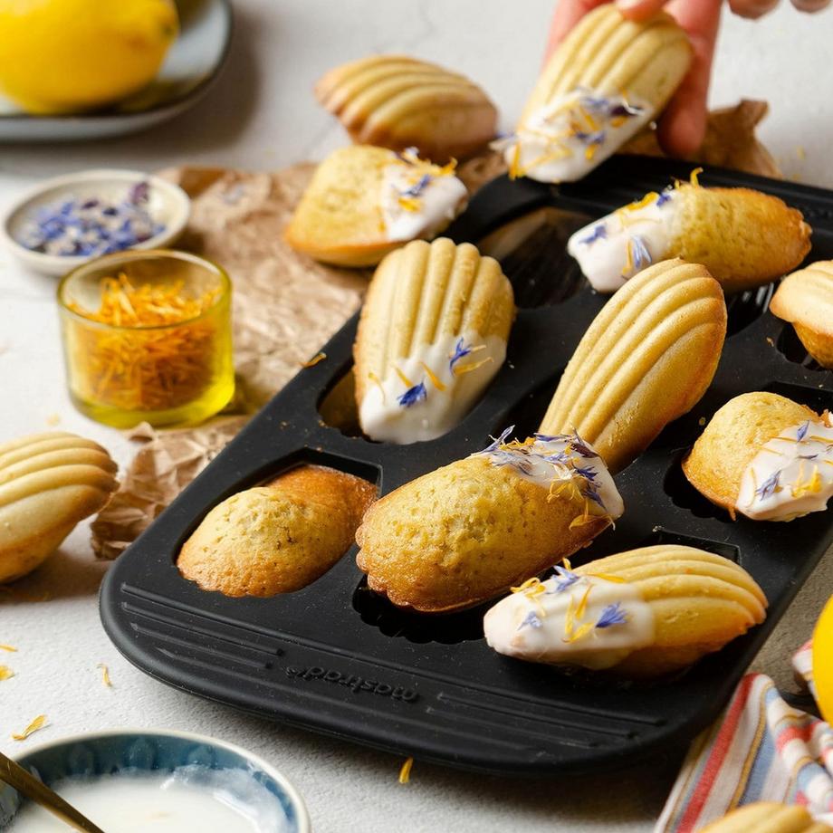 mastrad  Moule à madeleines en silicone 