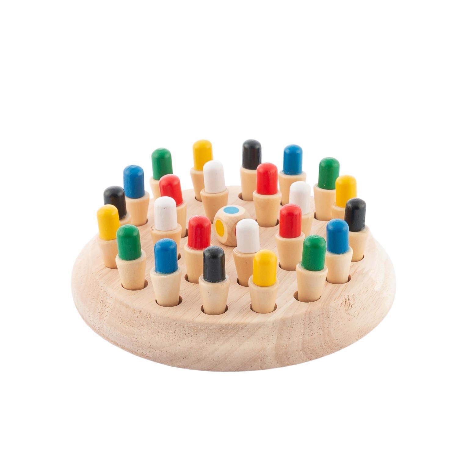 InnovaGoods  Scacchi della memoria in legno 