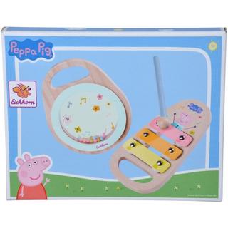 Eichhorn  Peppa Pig Holz-Musikset (2Teile) 