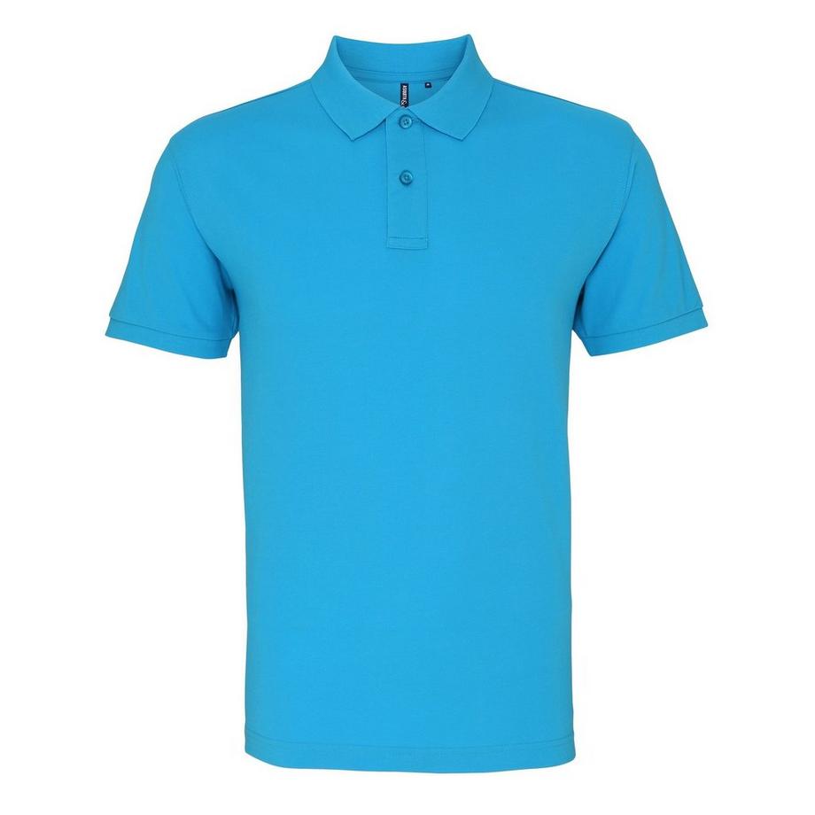 Polo uni à manches courtes