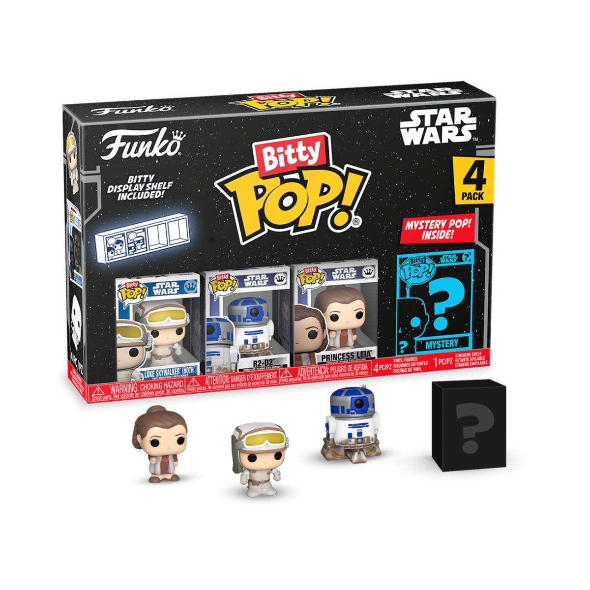 Funko  Funko Bitty POP! 4 Pack Star Wars S2: Luke Skywalker 