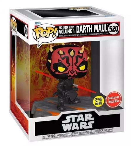 Funko  Funko POP! Star Wars : RSSv1 Darth Maul GITD (520) EXM 