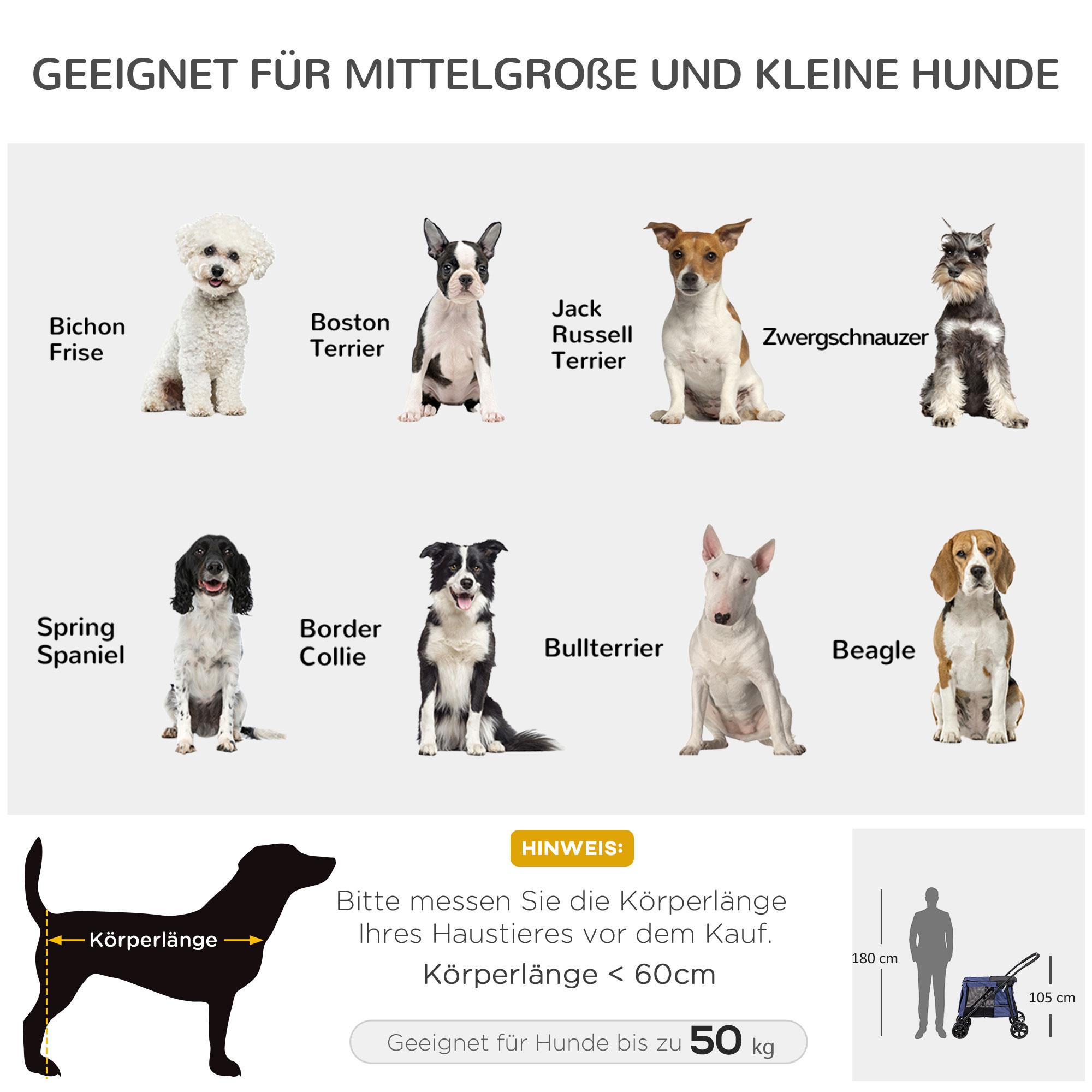 PawHut  Hundewagen 