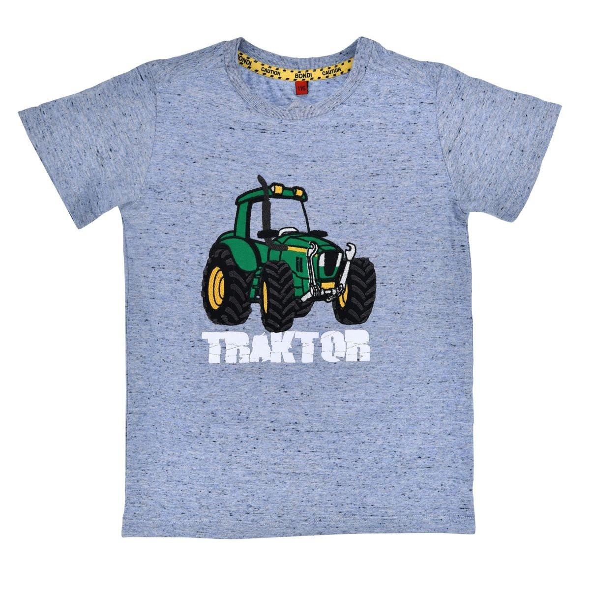 Image of Jungen T-shirt Traktor Jungen Blau 128