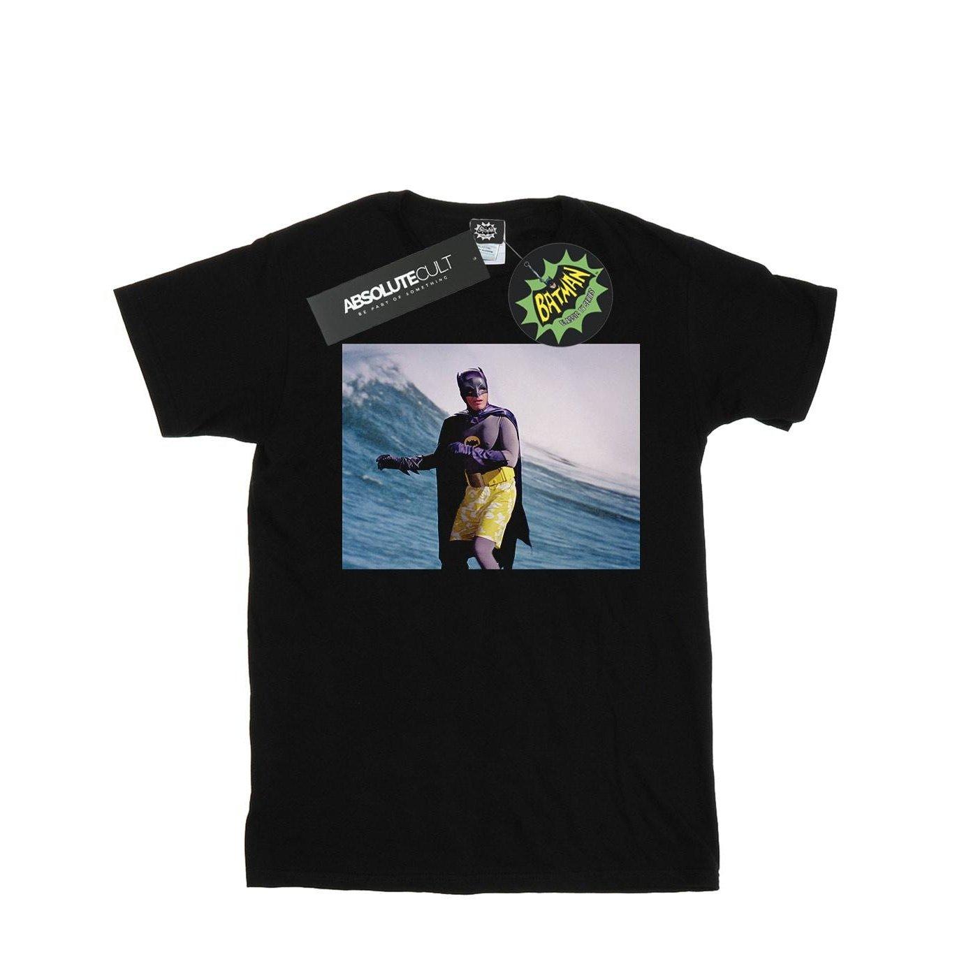 Image of Batman Tv Series Surfing Still Tshirt Herren Schwarz XL