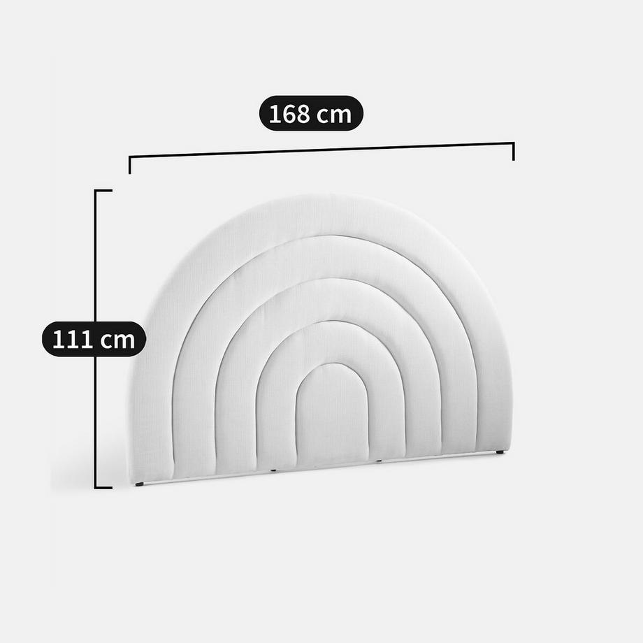 La Redoute Intérieurs Gepolstertes Kopfteil Sunni  