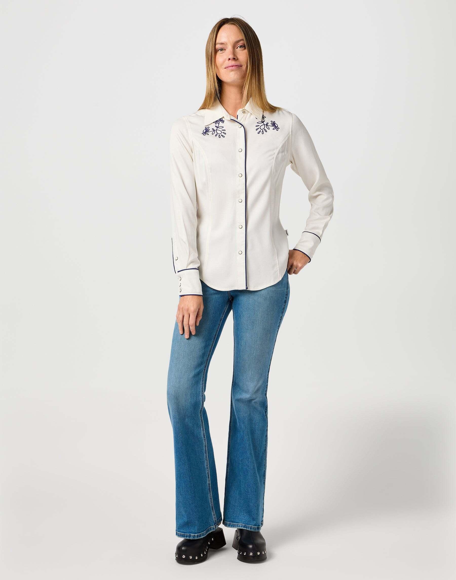 Wrangler Camicia a maniche lunghe Piped Western  