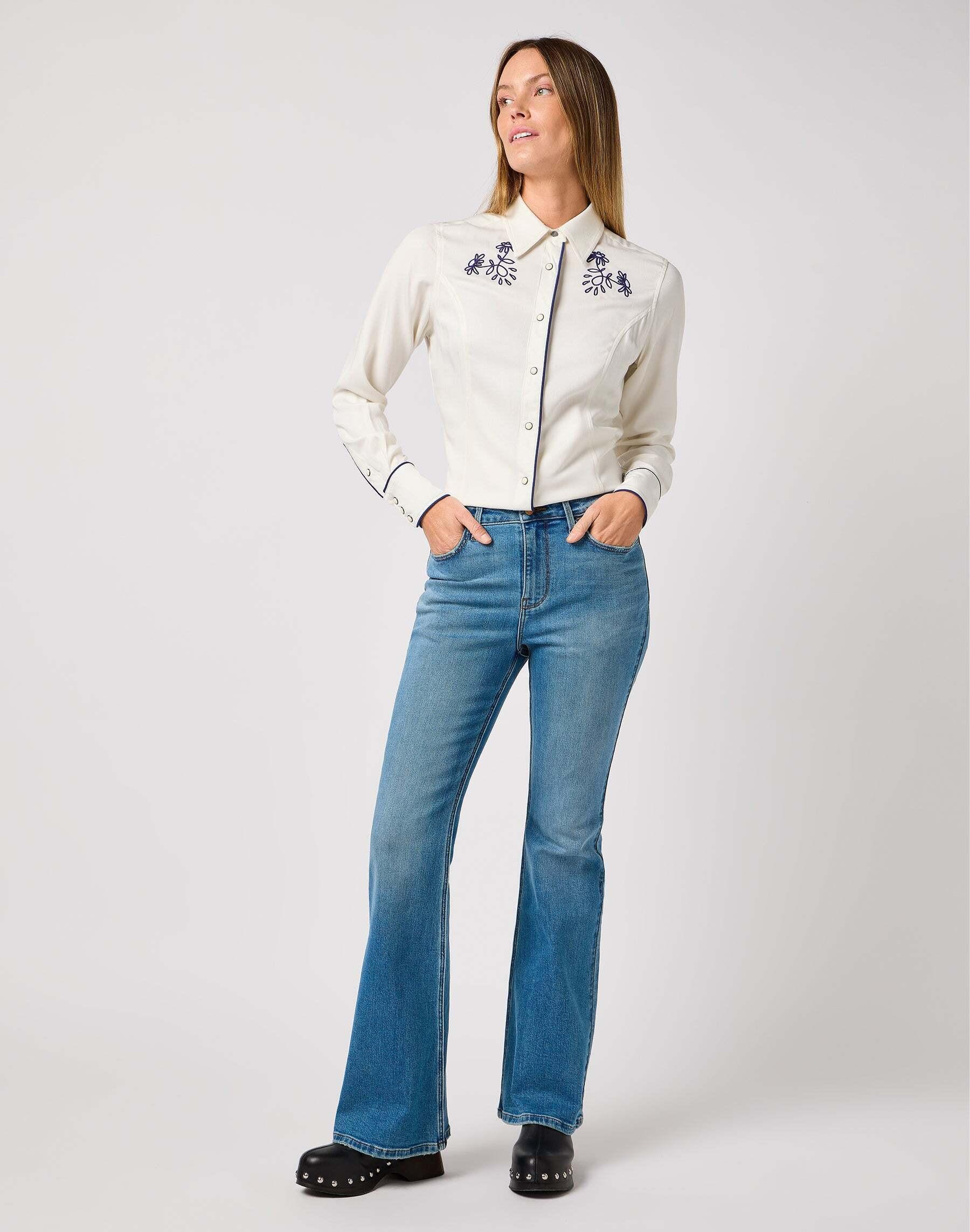 Wrangler Camicia a maniche lunghe Piped Western  