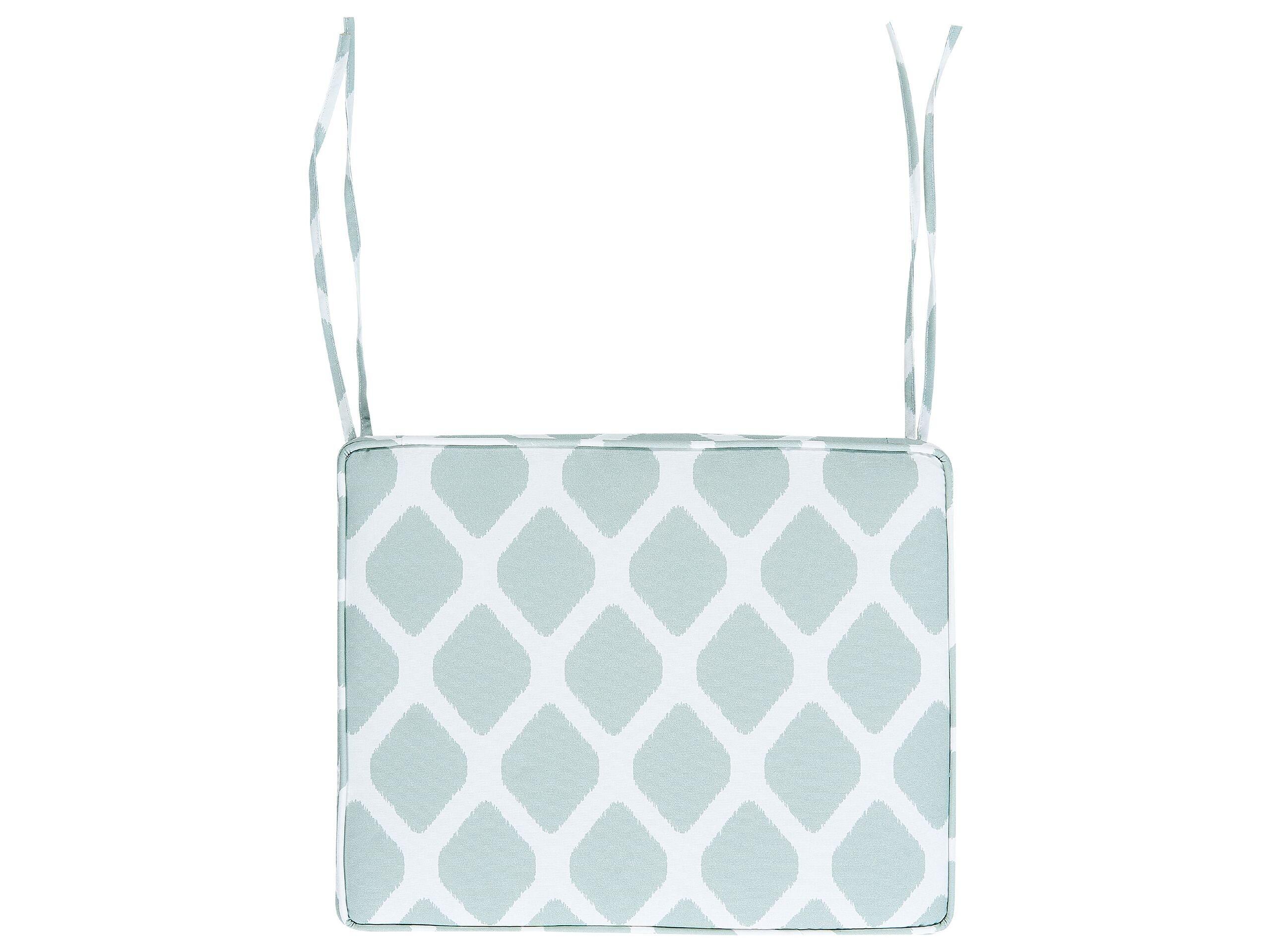 Beliani Gartenstuhlkissen 6er Set aus Polyester Modern TOLVE  