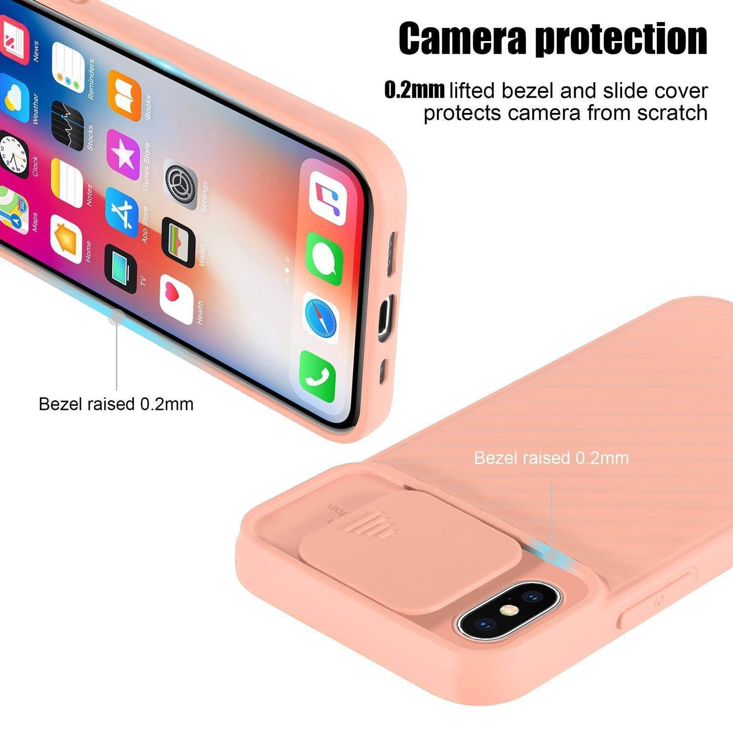 Cadorabo  Housse compatible avec Apple iPhone XR - Coque de protection en silicone TPU flexible et avec protection pour appareil photo 