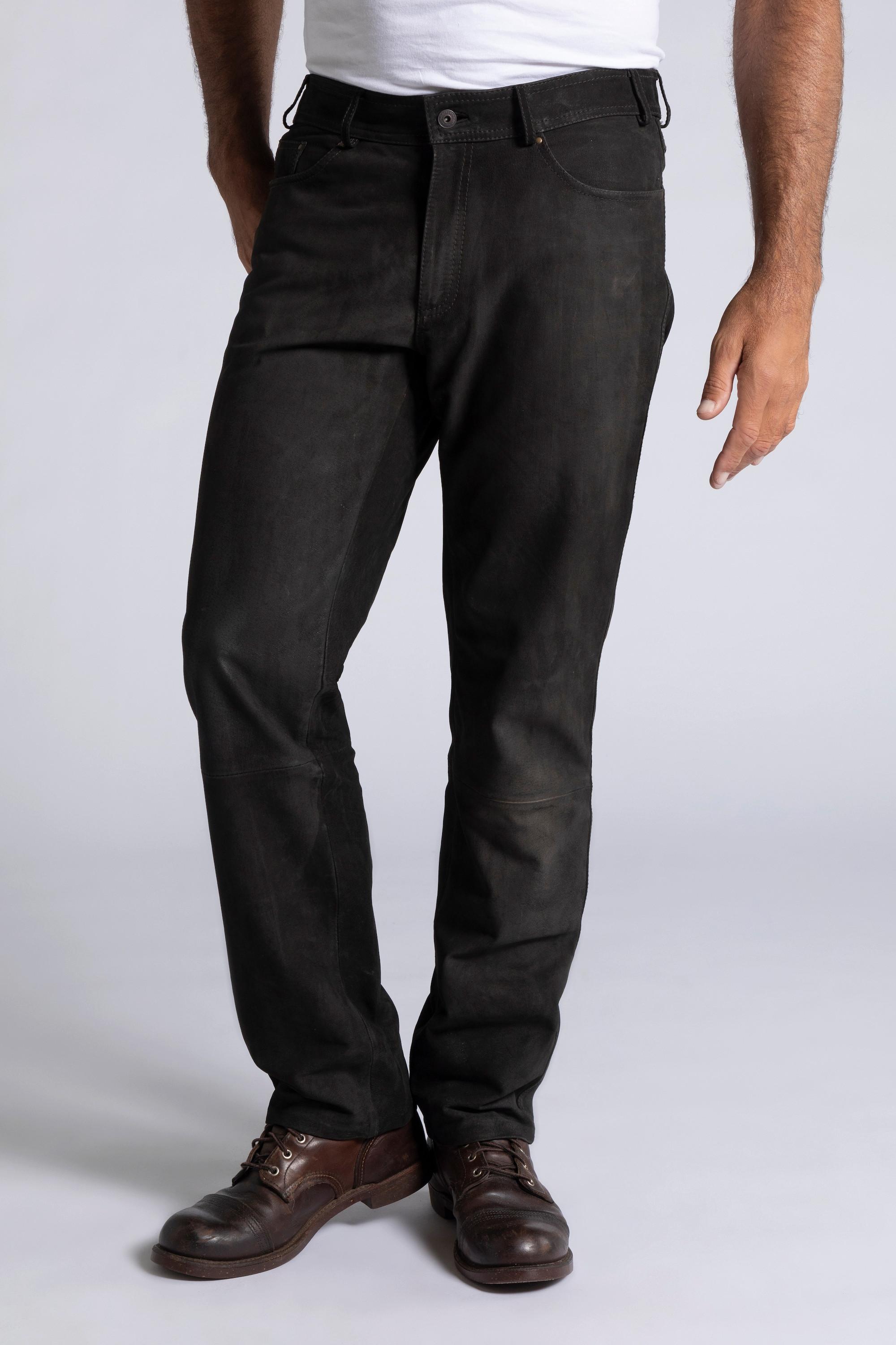 JP1880  Lederhose, Regular Fit, 5-Pocket, Büffelleder 