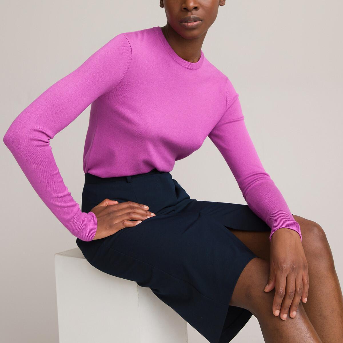 Image of Bleistiftrock Damen Blau 44