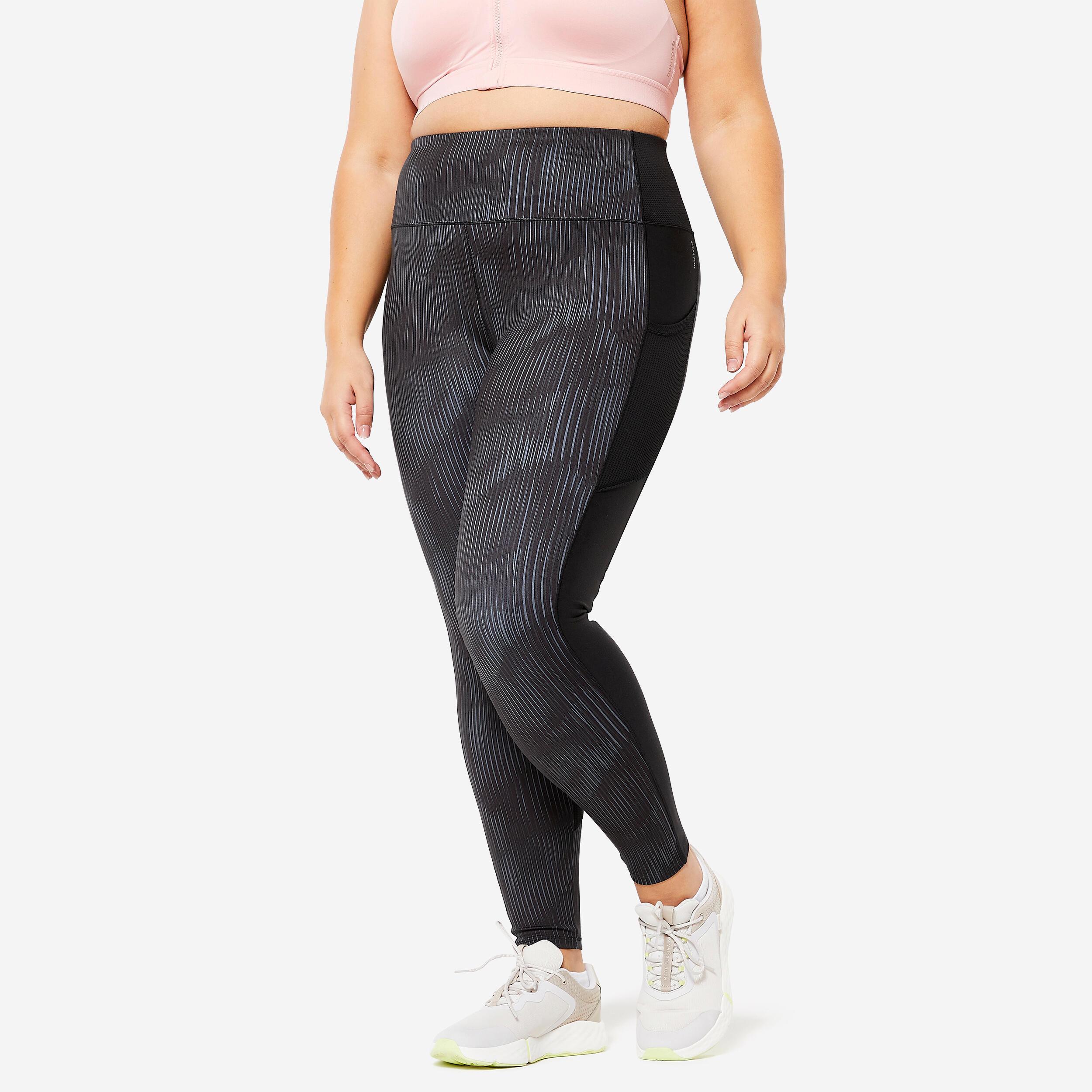 Image of Leggings - Cardio Damen Schwarz Leicht 4XL