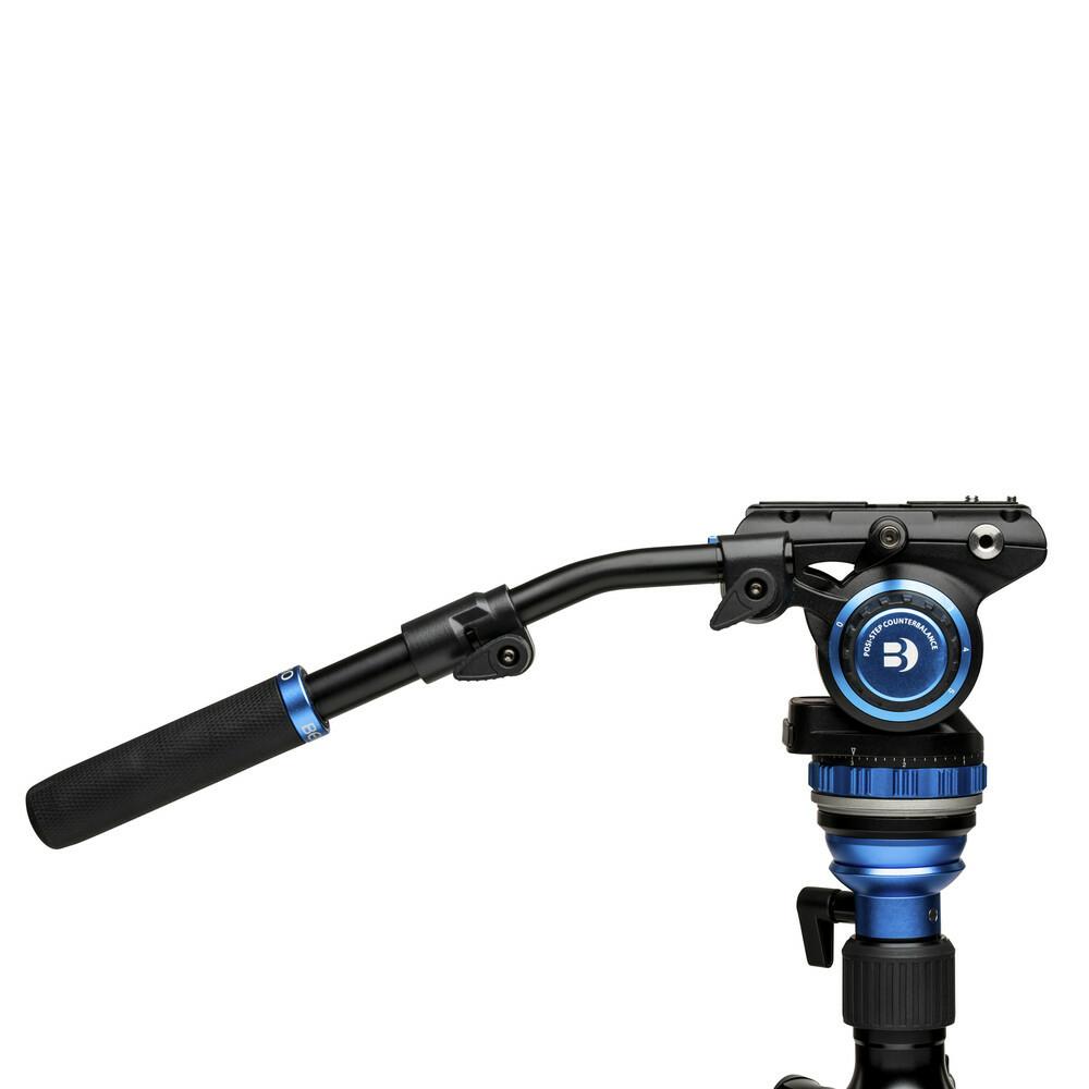 BENRO  Benro S6PRO testa per treppiede Nero 3/8" Fluido 