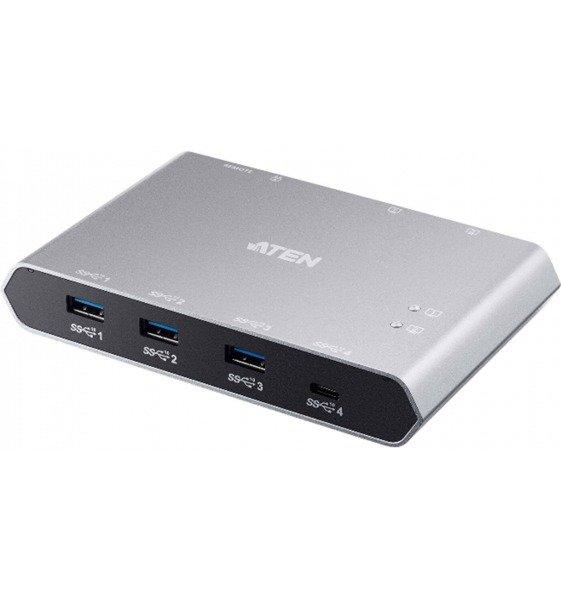 ATEN  US3342 2x4 USB-C Gen2 Sharing Switch 