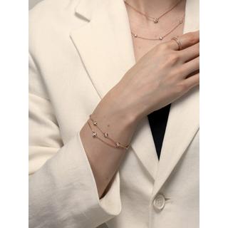 PHANTASYA  Armband mit Zirkonia 1617 Rhodiniert 