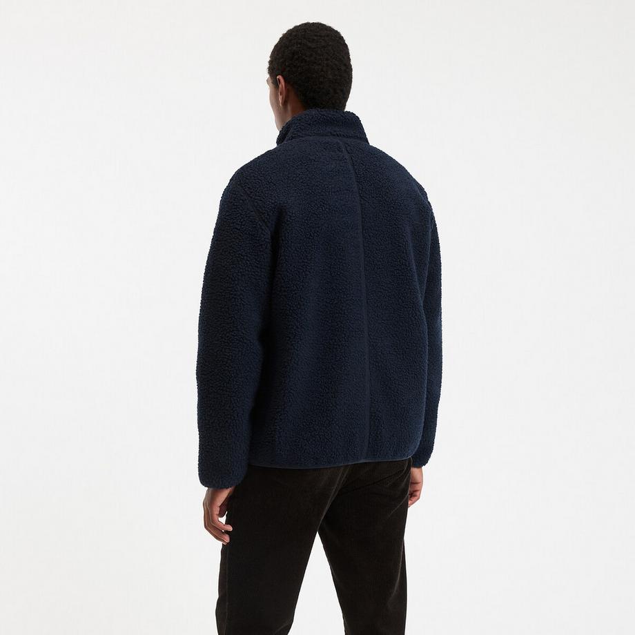 La Redoute Collections Blouson Sherpa Court Col Montant  