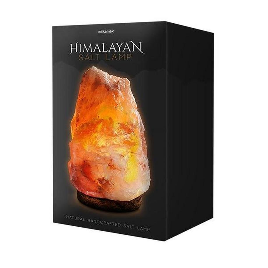 Mikamax Lampe faite à la main à partir de sel de l'Himalaya  