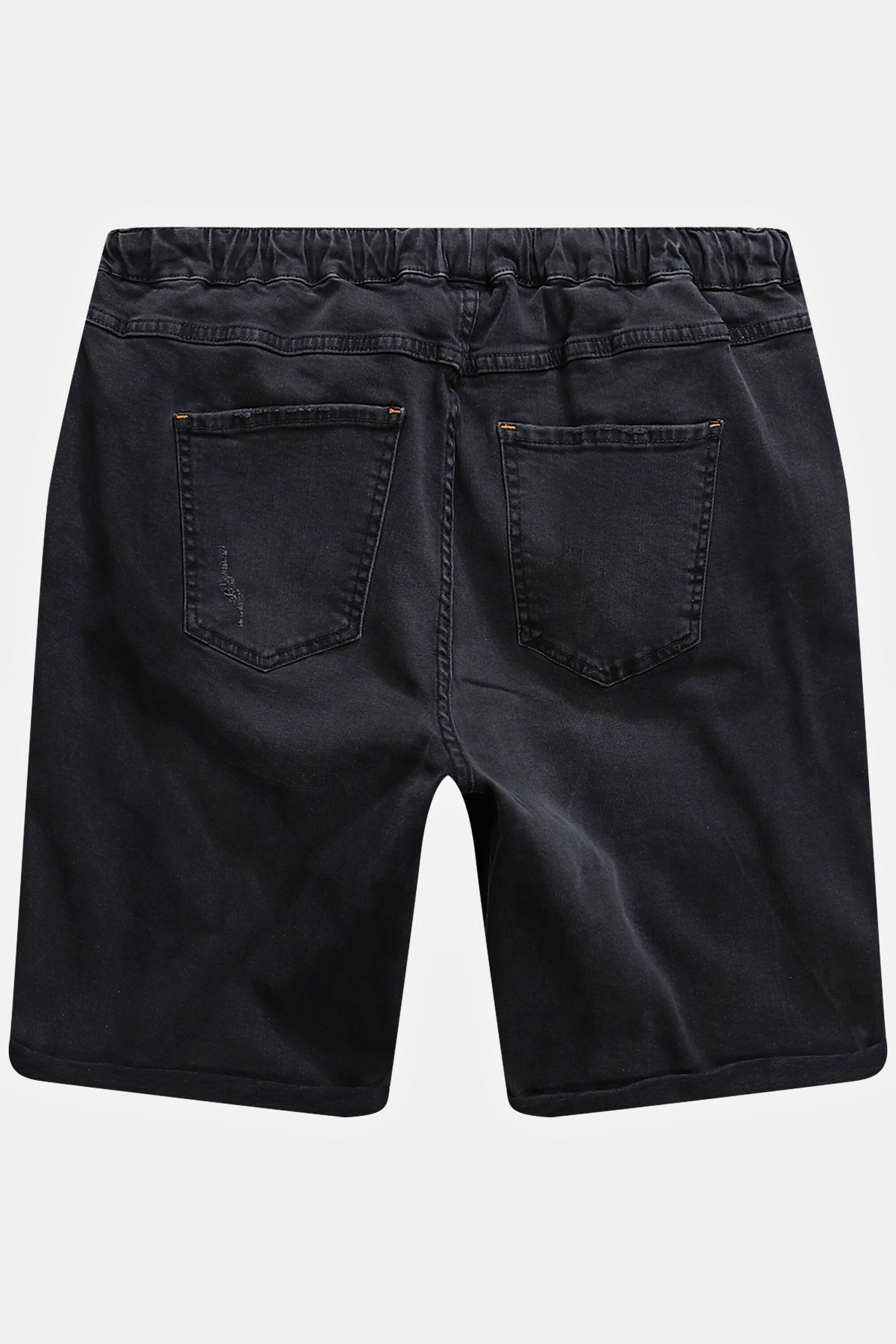 Sthuge  Jeans-Bermuda FLEXLASTIC®, Denim, destroyed 