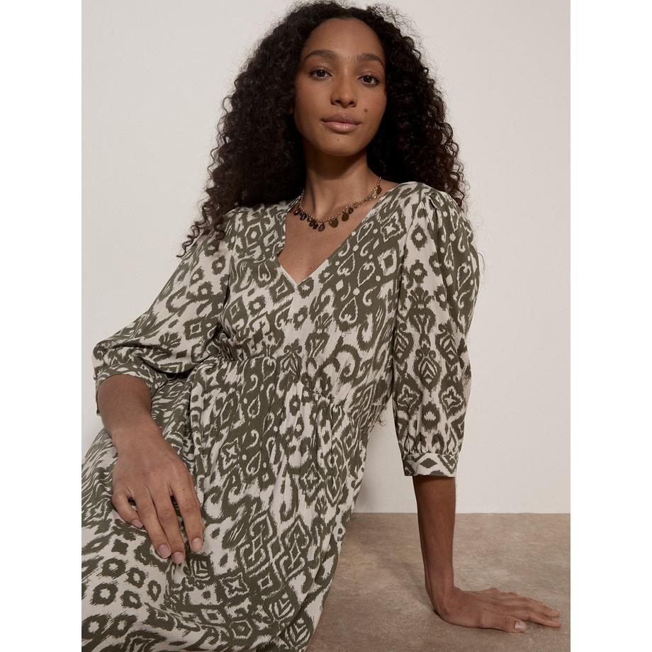 APRICOT Abito Midi Tapestry Ikat  