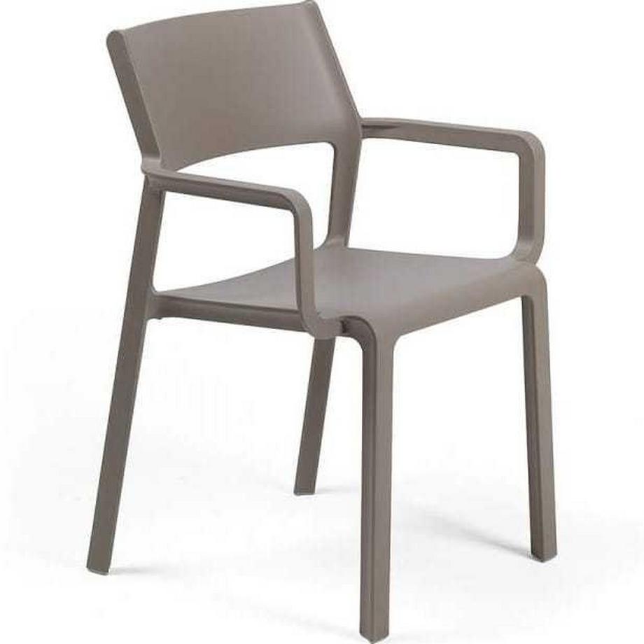 Fauteuil de jardin Trill marron