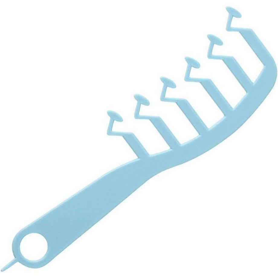 B2X  Peigne Bleu - zick zack -jambes 