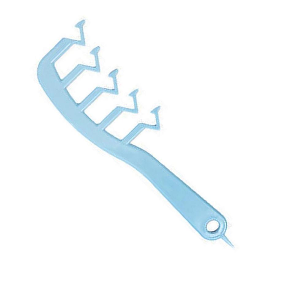 B2X  Peigne Bleu - zick zack -jambes 