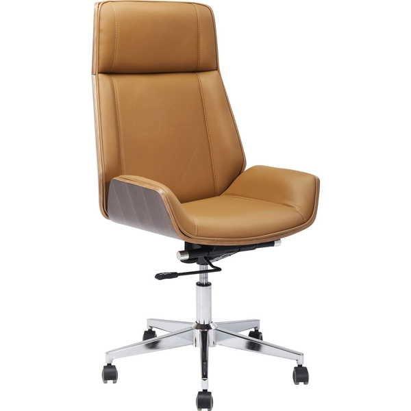 mutoni Chaise de bureau pivotante High Bossy  