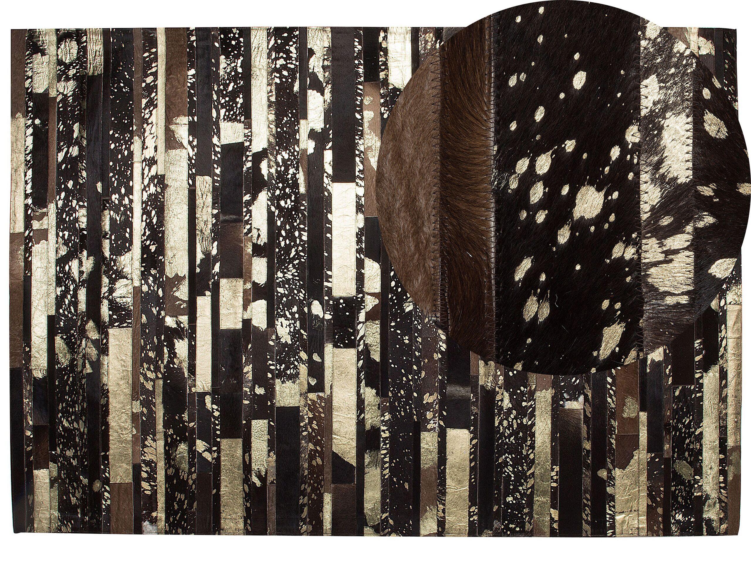 Image of Teppich aus Echtleder, Kuhfell Rustikal ARTVIN Teppich aus Echtleder, Kuhfell Rustikal ARTVIN