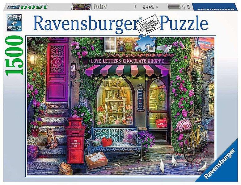 Image of Puzzle Liebesbriefe und Schokolade 1500 Teile