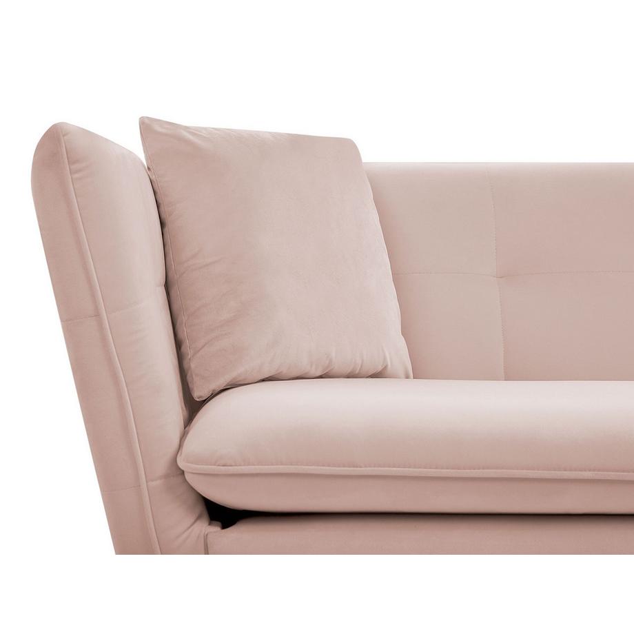 Beliani Canapé 3 places en Velours Glamour FREDERICA  