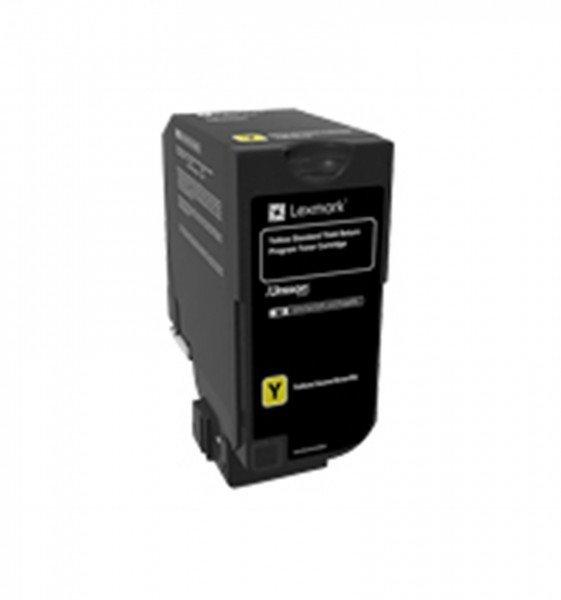 Lexmark  RETURN-TONER CARTRIDGE YELLOW 