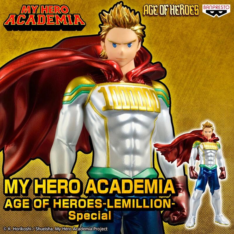 Banpresto  My Hero Academia Age of Heroes Lemillions Special 18cm (af5) 