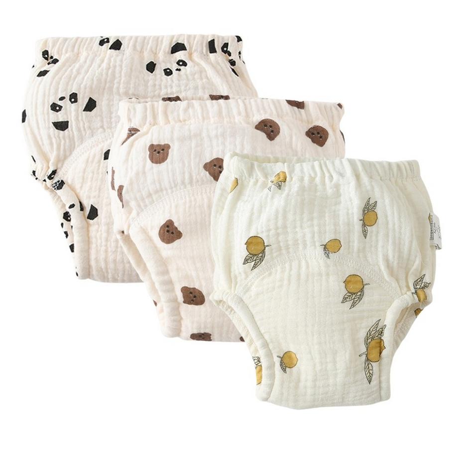 Musselin Töpfchen Lernhöschen, Boys 2 (3er-Pack)