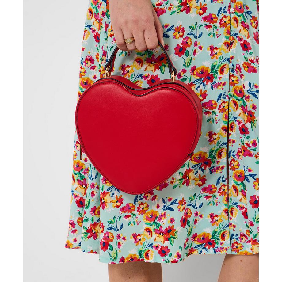 Joe Browns Borsa a mano a forma di cuore con tracolla regolabile  