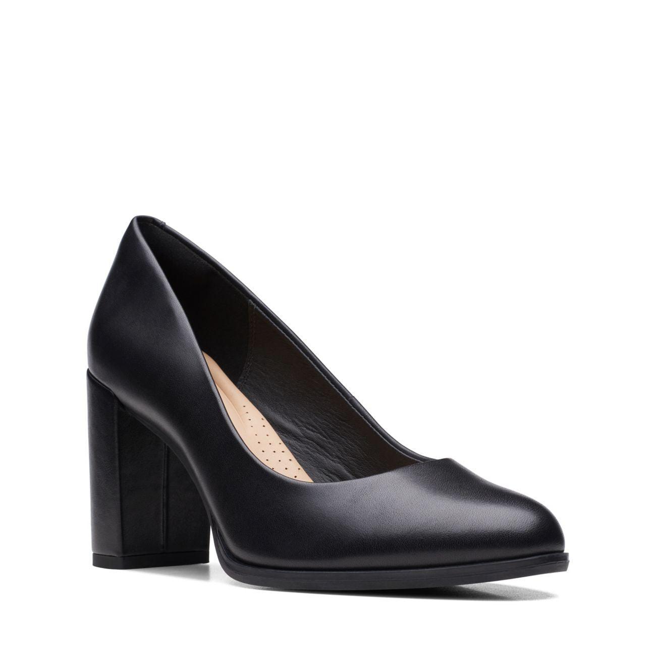 Clarks  Freva 85 Court - Escarpin cuir 