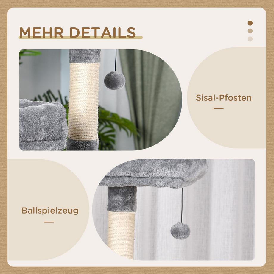 PawHut  Arbre à gratter 