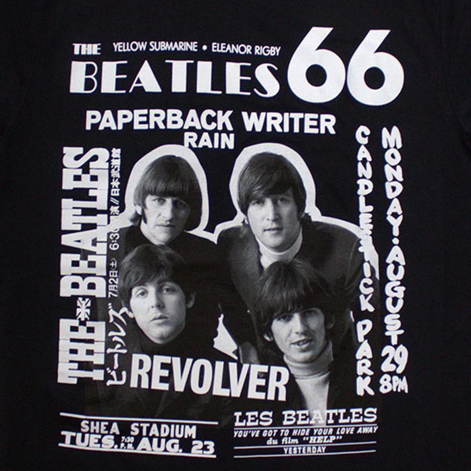 The Beatles 1966 Grafik Print T-Shirt  