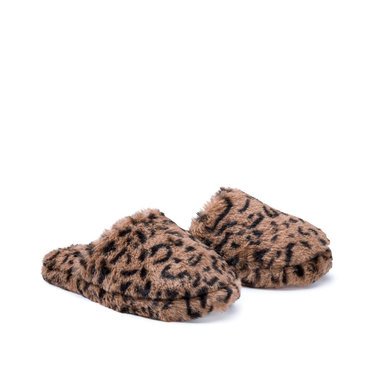 Image of Hausschuhe Damen Weiss Bedruckt 39