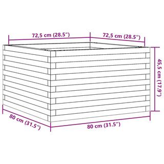 VidaXL fioriera da giardino Legno di douglas  