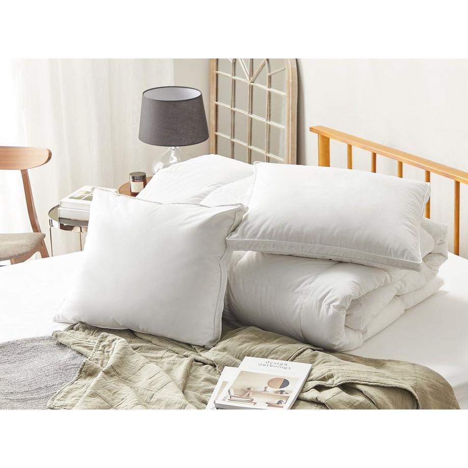 Beliani Khartaphu Cuscino in Cotone Japara Set da 2  