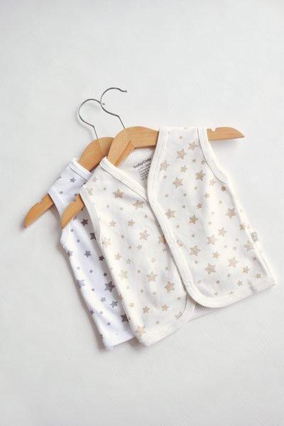 BabyCosy Organic  Weste, 2 Pack 