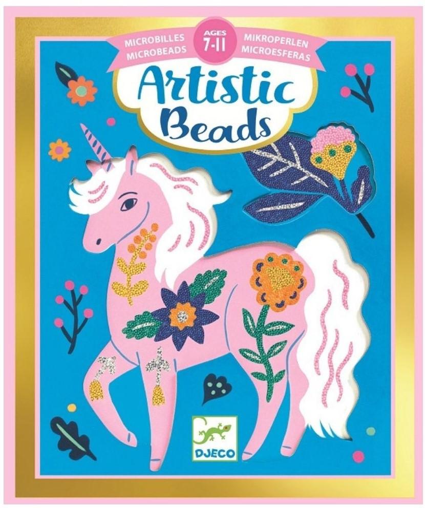 Djeco  Artistic Beads Kreative Blumen Aktivitäten (DJ09475) 