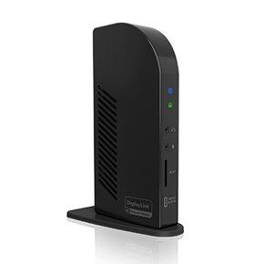 Image of ICY BOX DisplayLink Hybrid DockingStation 12 in 1 Kabelgebunden USB 3.2 Gen 1 (3.1 Gen 1) Type-C Schwarz Schwarz