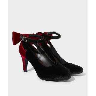 Joe Browns  Statement-Schleife hinten Samt Heels 