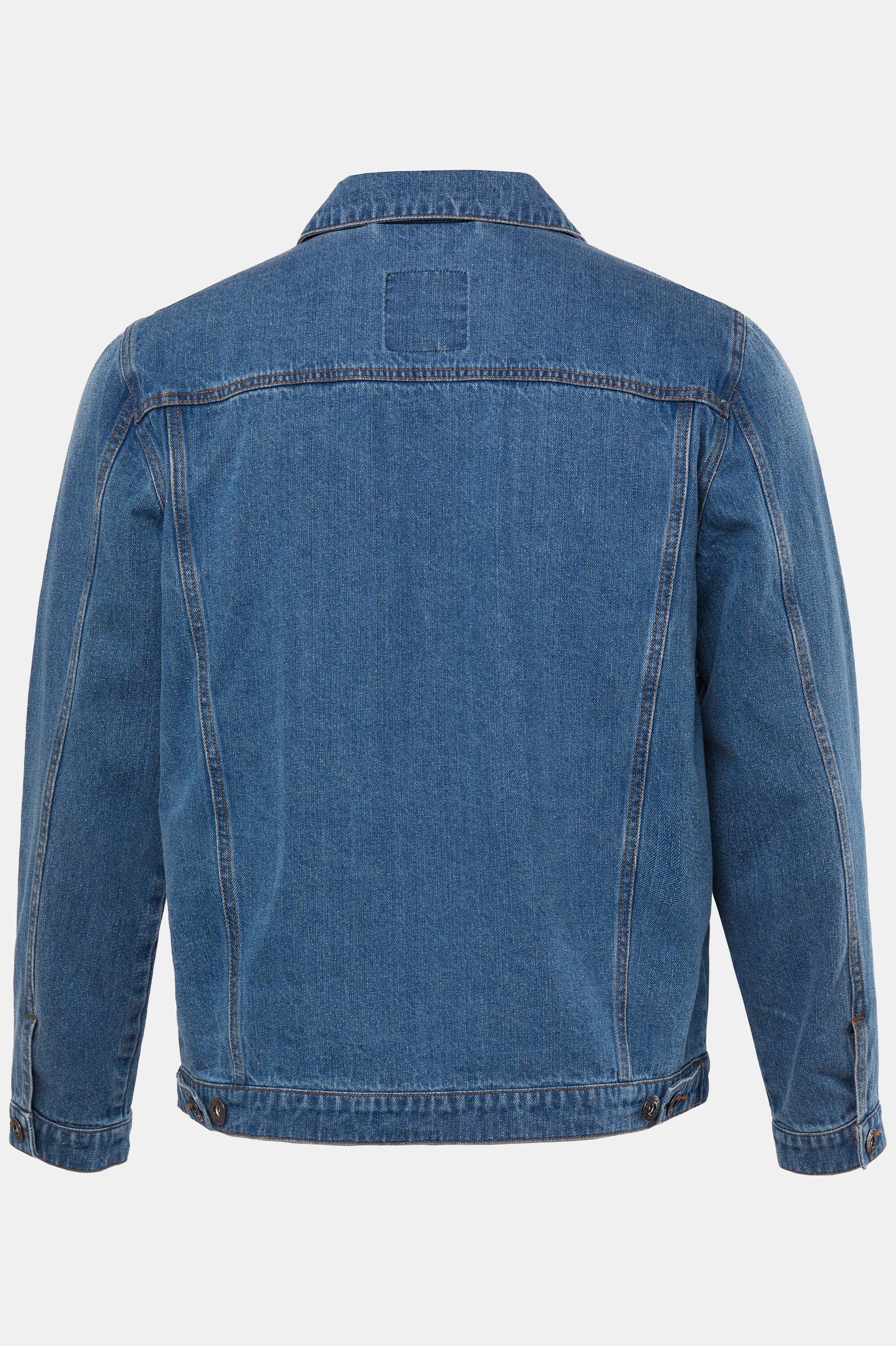 JP1880  Jeansjacke, Brusttaschen, Knopfleiste 