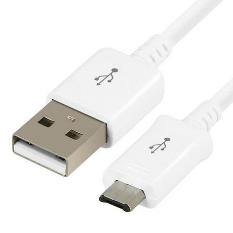 SAMSUNG  Original Samsung Micro-USB Kabel Weiß 