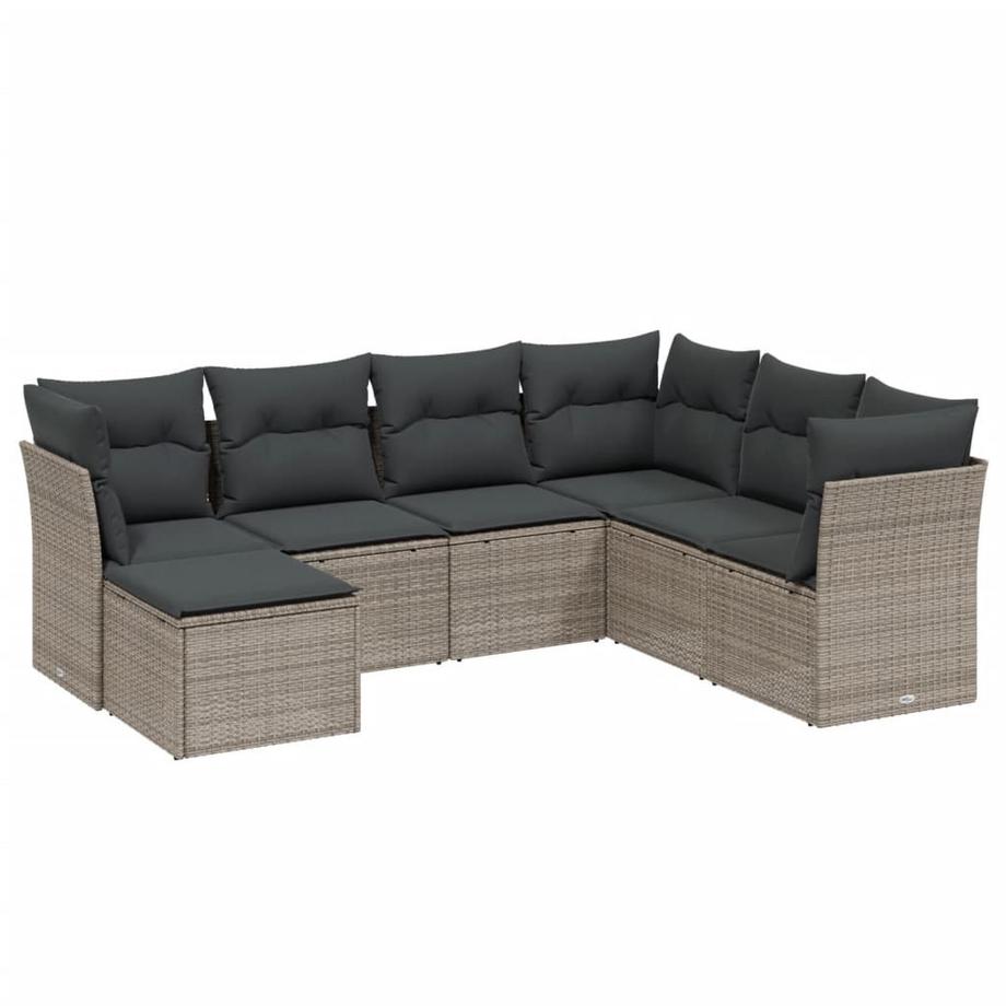 Garten sofagarnitur poly-rattan